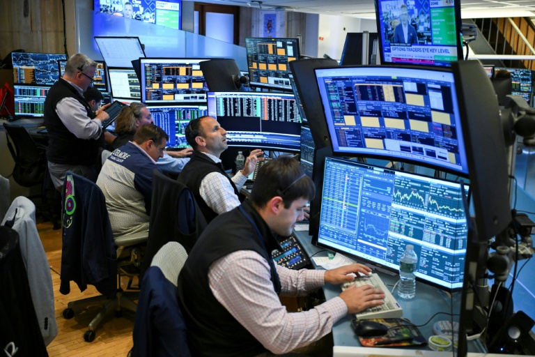 Des opérateurs à la Bourse de New York, le 23 juillet 2026