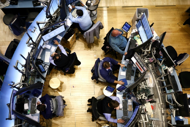 Des opérateurs à la Bourse de New York, le 28 septembre 2026