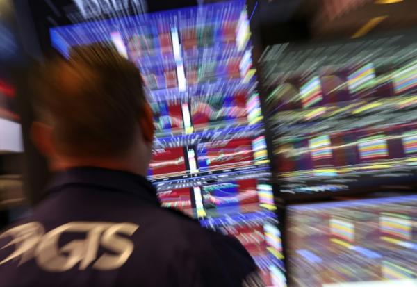 Un opérateur à la Bourse de New York, le 15 septembre 2025