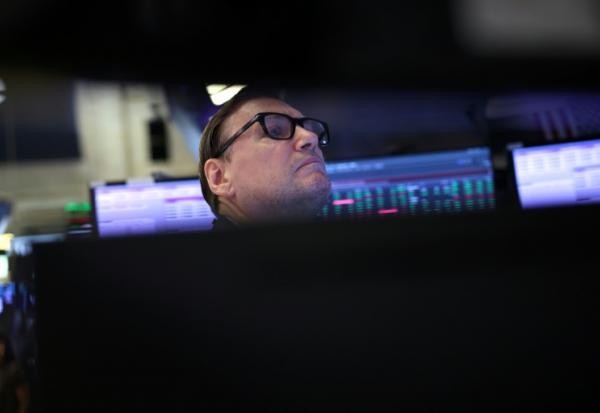 Un opérateur à la Bourse de New York, le 11 août 2025