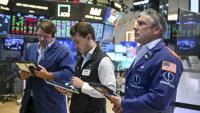 Des opérateurs à la Bourse de New York le 24 août 2026