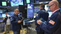 Des opérateurs à la Bourse de New York le 24 août 2026