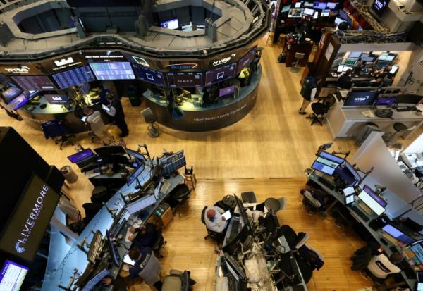 La Bourse de New York, le 27 mai 2025.