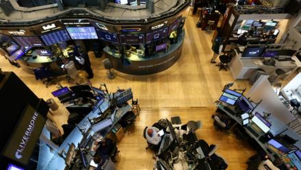 La Bourse de New York, le 27 mai 2025.