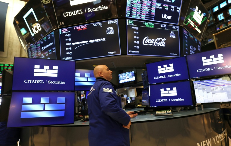 Un opérateur à la Bourse de New York, le 7 août 2025