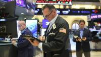Des opérateurs à la Bourse de New York le 24 mars 2026