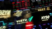 Des écrans à la Bourse de New York, le 5 mars 2026