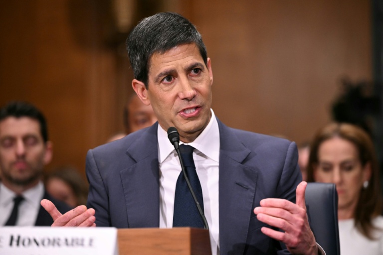 Kevin Warsh, en audition au Sénat des Etats-Unis, le 21 avril 2026 à Washington