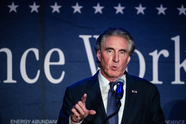 Le ministre américain Doug Burgum lors du G20 énergie à Houston au Texas, le 14 septembre 2026