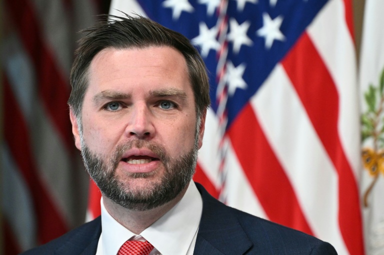 Le vice-président américain JD Vance s'exprime lors d'une table ronde parlementaire à Washington, le 5 août 2026
