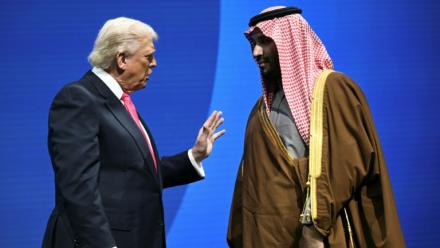 Le président américain Donald Trump et le prince héritier saoudien Mohammed ben Salmane à Washington, le 19 novembre 2025