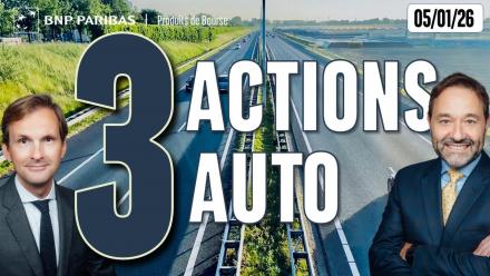 3 ACTIONS AUTO prêtes à redémarrer - 100 % Marchés - 05/01/2026