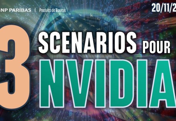 3 Scenarios possibles pour NVIDIA ! - 100 % Marchés - 20/11/2025