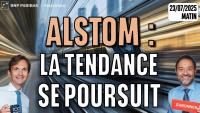 ALSTOM : LA TENDANCE SE POURSUIT - 100 % Marchés - 23m