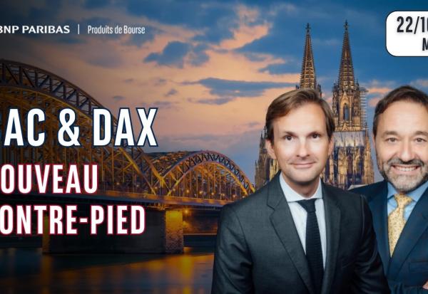CAC & DAX : NOUVEAUX GAPS BAISSIERS ! - 100 % Marchés - 22/10/26 - M