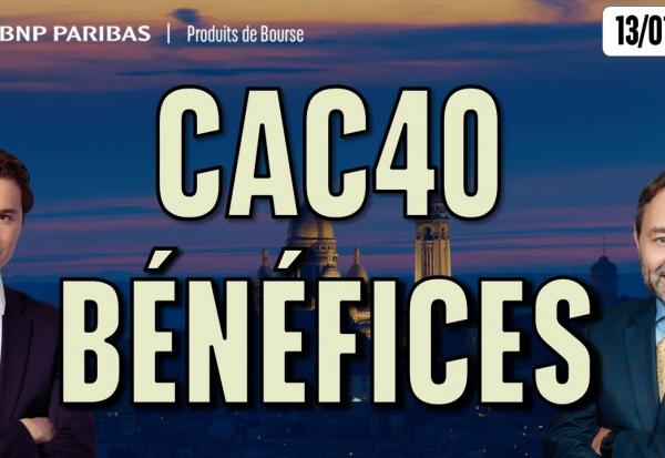 CAC40 : Petites prises de bénéfices - 100 % Marchés - 13/01/2026 - M