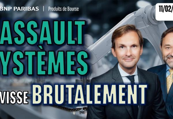 Dassault Systèmes dévisse brutalement - 100 % Marchés - 11/02/2026 - S