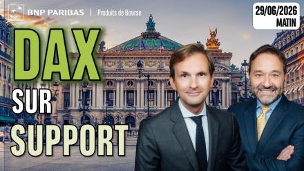 DAX NIVEAU D'ACHAT ?! - 100 % Marchés - 29/06/2026 - M