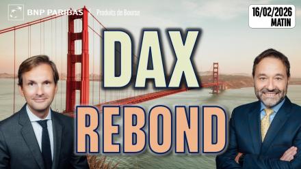 DAX : Rebond à l'ouverture - 100 % Marchés - 16/02/2026 - M
