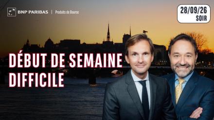 Début de semaine difficile - 100 % Marchés - 28/09/26 - S