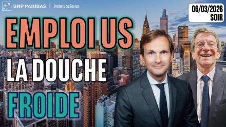 Emploi US : la douche froide ! - 100 % Marchés - 06/03/2026 - S