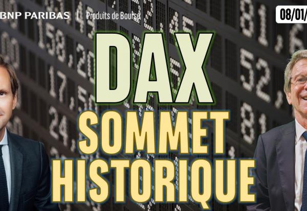 Encore un sommet historique pour le DAX - 100 % Marchés - 08/01/2026 - M