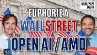 EUPHORIE à WALL STREET avec OPEN AI et AMD ? - 100 % Marchés - 07/10/2025 - M