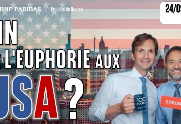 FIN DE L'EUPHORIE aux USA ? - 100 % Marchés - 24/09/2025 - S