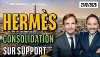 HERMES : Consolidation sur support - 100 % Marchés - 28/01/2026