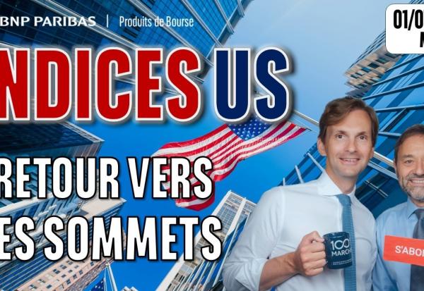 INDICES US : NOUVEAU SOMMETS !? - 100 % Marchés - 01/07/2026 - M