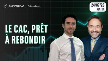 LE CAC PRET POUR UN REBOND ?? - 100% Marchés - 24/07/2026 - M