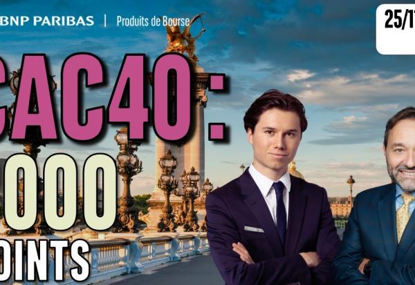 Le CAC reprend les 8000 points - 100 % Marchés - 25/11/2025 - S