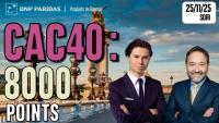 Le CAC reprend les 8000 points - 100 % Marchés - 25/11/2025 - S