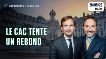 LE CAC TENTE UN REBOND - 100 % Marchés - 28/09/26 - M