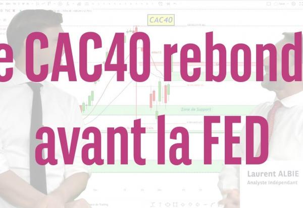 Le CAC40 rebondit avant la FED - 100% Marchés - soir - 20/09/23