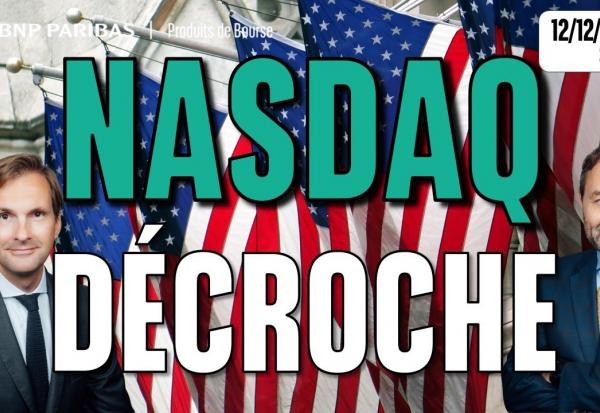 Le NASDAQ décroche ! - 100 % Marchés - 12/12/2025 - S