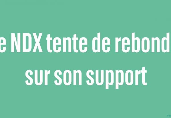 Le NDX tente de rebondir sur son support - 100% Marchés - soir - 05/12/23