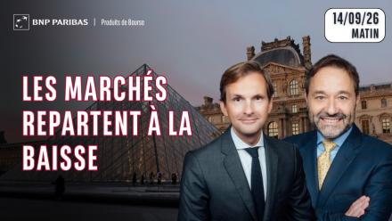 LES MARCHÉS EN BAISSE ! - 100% Marchés - 14/09/2026 - M