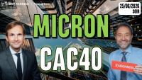 Micron rassure, Le CAC rebondit - 100 % Marchés - 25/06/2026 - S