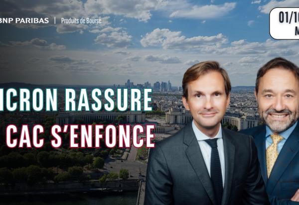 Micron rassure, le CAC s'enfonce - 100 % Marchés - 01/10/26 - M