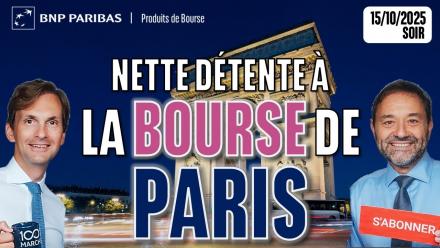 Nette détente à la bourse de Paris - 100 % Marchés  - 15/10/2025 - S