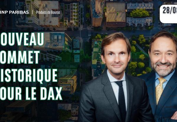 Nouveau sommet historique pour le DAX - 100% Marchés - 28/08/2026 - S