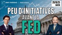 Peu d'initiatives avant la FED - 100 % Marchés - 29/10/2025 - M