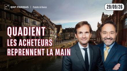 QUADIENT : les acheteurs reprennent la main - 100 % Marchés - 29/09/26