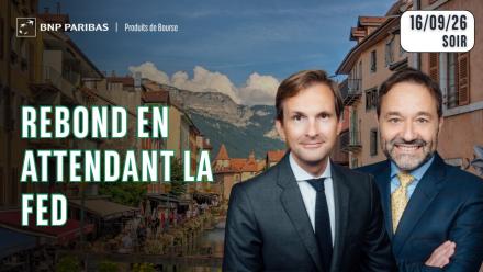 REBOND AVANT LA FED ! - 100 % Marchés - 16/09/26 - S