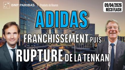 Rupture de la Kijun pour SOPRA STERIA - 100 % Marchés - 09/04/2026