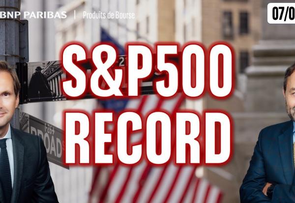 S&P500 : Nouveau record absolu - 100 % Marchés - 07/01/2026 - M