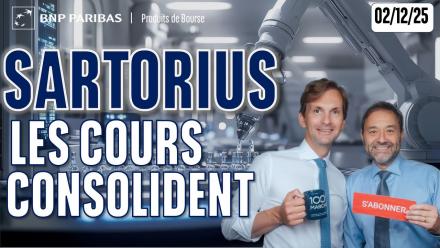 Sartorius - les cours consolident - 100 % Marchés - 02/12/2025