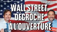 WALL STREET décroche à l'ouverture - 100 % Marchés