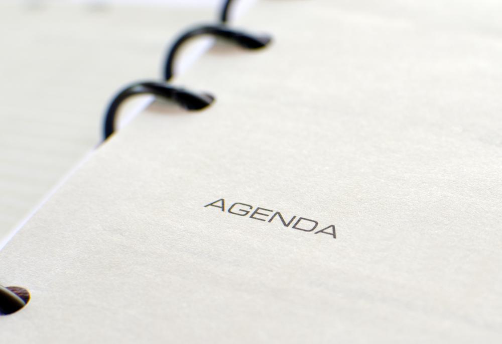 Agenda du jour